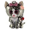 TY Fashion Flippy Sequin Backpack - KIKI the Cat (13 inch) (Mint)