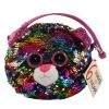 TY Fashion Flippy Sequin Purse - DOTTY the Leopard (8 inch) (Mint)