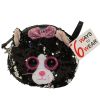 TY Fashion Flippy Sequin Purse - KIKI the Cat (8 inch) (Mint)