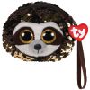 TY Fashion Flippy Sequin Wristlet - DANGLER the Sloth (5 inch) (Mint)