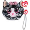 TY Fashion Flippy Sequin Wristlet - KIKI the Cat (5 inch) (Mint)