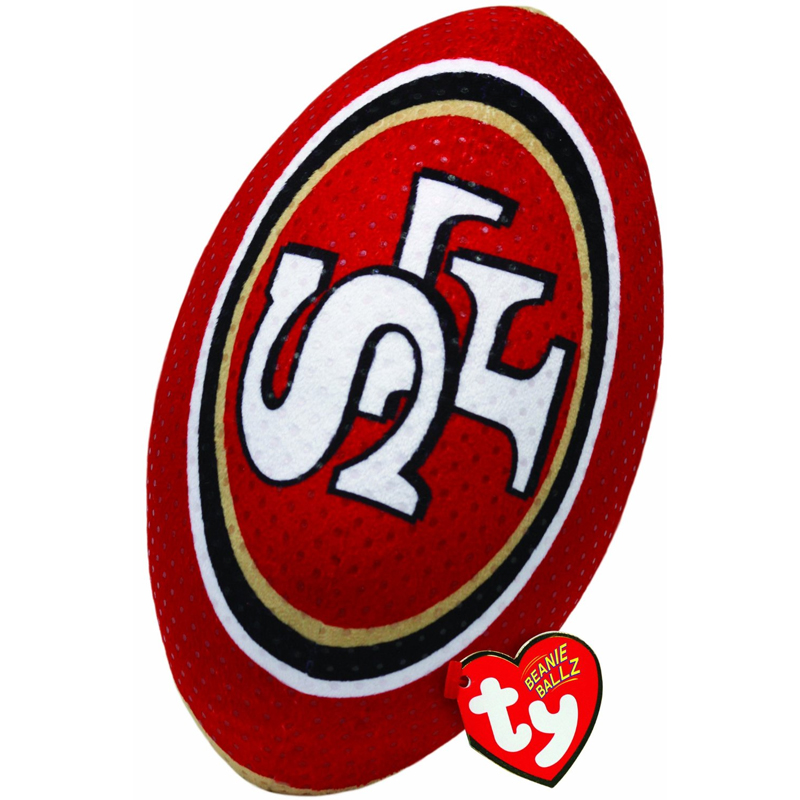 TY NFL Rush Zone Plush Football - SAN FRANCISCO 49ers (10 inch) (Mint):  : Sell TY Beanie Babies, Action Figures, Barbies, Cards  & Toys selling online