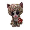 TY Flippables Sequin Plush - CONFETTI the Multicolored Cat (Regular Size - 6 inch) (Mint)