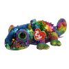 TY Flippables Sequin Plush - KARMA the Rainbow Chameleon (Regular Size - 6 inch) (Mint)