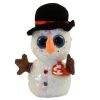 TY Flippables Sequin Plush - MELTY the Snowman (Regular Size - 6 inch) (Mint)
