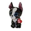 TY Flippables Sequin Plush - PORTIA the Terrier Dog (Regular Size - 6 inch) (Mint)