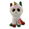 TY Flippables Sequin Plush - STARDUST the Christmas Unicorn (Regular Size - 6 inch) (Mint)