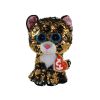 TY Flippables Sequin Plush - STERLING the Cat (Regular Size - 6 inch) (Mint)