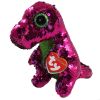 TY Flippables Sequin Plush - STOMPY the Dinosaur (Regular Size - 6 inch) (Mint)