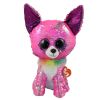TY Flippables Sequin Plush - CHARMED the Chihuahua Dog (Medium Size - 9 inch) (Mint)
