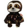 TY Flippables Sequin Plush - DANGLER the Sloth (Medium Size - 10 inch) (Mint)