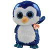 TY Flippables Sequin Plush - PAYTON the Penguin (Medium Size - 10 inch) (Mint)