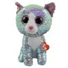 TY Flippables Sequin Plush - WHIMSY the Cat (Medium Size - 10 inch) (Mint)