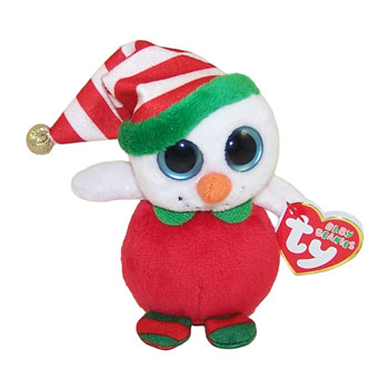 Ty Baby Beanie - Cheery The Snowman (4 Inch) (mint): Sell2bbnovelties 