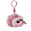 TY Beanie Baby - MRS. PRICKLY the Pink Hedgehog (Plastic Key Clip - 3.5 inch) (Mint)