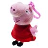 TY Beanie Baby - PEPPA the Pig ( Plastic Key Clip - Peppa Pig ) (4 inch)