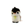 TY Beanie Baby - PONGO the Penguin (Plastic Key Clip) (4 inch) (Mint)