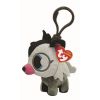 TY Beanie Baby - WHITE FANG the Musky Husky (Plastic Key Clip - Moshi Monster - UK Excl) (3.5 inch) 