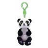 TY Beanie Baby - YING the Panda Bear (Key Clip - 4 inch) (Mint)