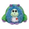 TY Monstaz - BENNY the Blue & Green Monster (Regular Size - 5 inch) (Mint)