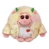 TY Monstaz - LOLA the Pink & Yellow Monster (Regular Size - 5 inch) (Mint)