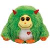 TY Monstaz - MAXINE the Green & Orange Monster (Medium Size - 8 inch) (Mint)