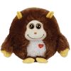 TY Monstaz - ROCKO the Brown Monster (Medium Size - 8 inch) (Mint)