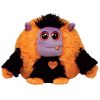 TY Monstaz - FRANK the Orange & Black Monster (Regular Size - 5 inch) (Mint)