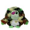 TY Monstaz - PATCH the Camo Monster (Regular Size - 5 inch) (Mint)