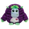 TY Monstaz - FRANKIE the Purple & Green Monster (Medium Size - 8 inch) (Mint)