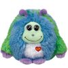 TY Monstaz -BENNY the Blue & Green Monster (Large Size - 12 inch - Mint)