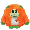 TY Monstaz -CHESTER the Orange & Green Monster (Large Size - 12 inch - Mint)