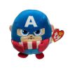 TY Puffies (Beanie Balls) Plush - CAPTAIN AMERICA [Marvel](3 inch) (Mint)