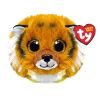 TY Puffies (Beanie Balls) Plush - CLAWSBY the Tiger (3 inch) (Mint)