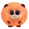 TY Puffies - COCONUT the Orange Monkey (4 inch) (Mint)
