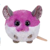 TY Puffies - COLBY the Purple Mouse (4 inch) (Mint)