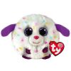TY Puffies - MUNCHKIN the Multicolored Spotted Dog (3 inch) (Mint)