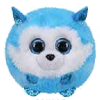 TY Puffies - PRINCE the Husky Dog (4 inch) (Mint)