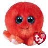 TY Puffies - SHELDON the Octopus (3 inch) (Mint)