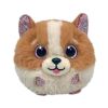 TY Puffies (Beanie Balls) Plush - TANNER the Dog (3 inch) (Mint)