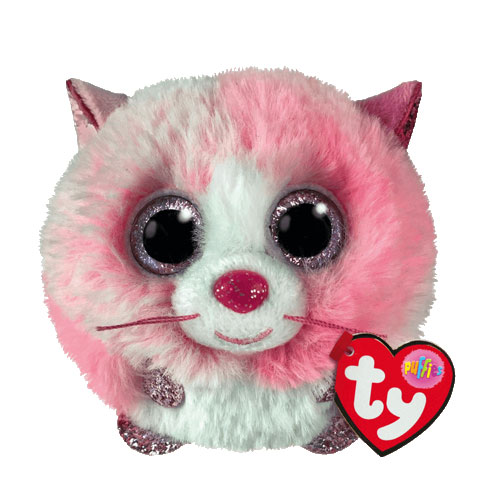 TY Puffies - TIA the Valentine's Cat (4 inch) (Mint): Sell2BBNovelties ...