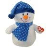 TY Pluffies - CHILLY the Snowman (Barnes & Noble Exclusive) (8.5 inch) (Mint)