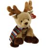 TY Pluffies - SPICE the Reindeer (Barnes & Noble Exclusive) (8.5 inch) (Mint)