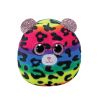 TY Mini Beanie Squishies (Squish-A-Boos) Plush - DOTTY the Rainbow Leopard (3 inch) (Mint)