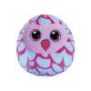 TY Mini Beanie Squishies (Squish-A-Boos) Plush - PINKY the Owl (3 inch) (Mint)