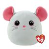 TY Squish-A-Boos Plush - CATNIP the Mouse (Small Size - 10 inch) (Mint)