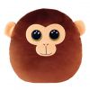 TY Beanie Squishies (Squish-A-Boos) Plush - DUNSTON the Monkey (10 inch) (Mint)