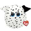 TY Squish-A-Boos Plush - FETCH the Dalmatian (Small Size - 10 inch) (Mint)