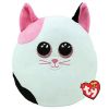 TY Squish-A-Boos Plush - MUFFIN the Cat (Small Size - 10 inch) (Mint)