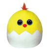 TY Squish-A-Boos Plush - POPPER the Easter Chick (Small Size) (Mint)